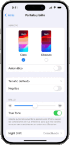 como usar el modo oscuro en el movil